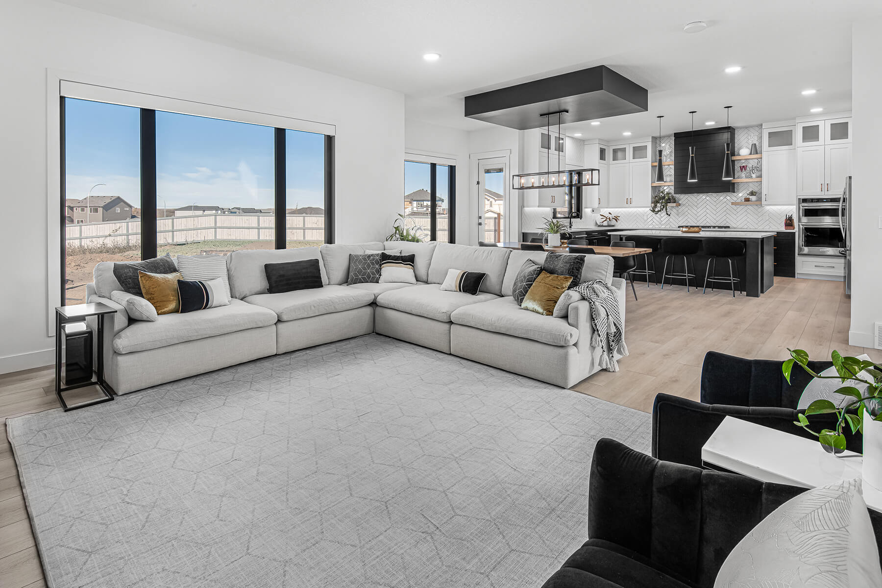 designing a home that grows with your family kaitlyn great room image