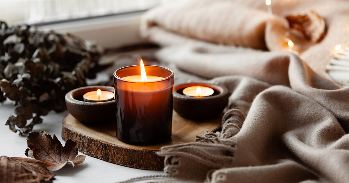 fall decor trends how to make your home feel cozy candles image
