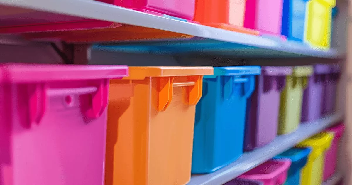 how to safely store seasonal items in your new home bins image