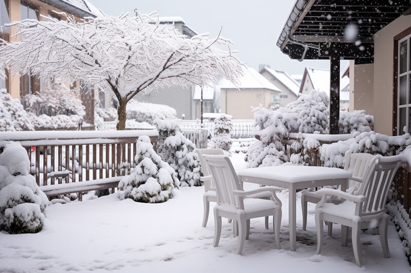 prepare your home for winter patio image