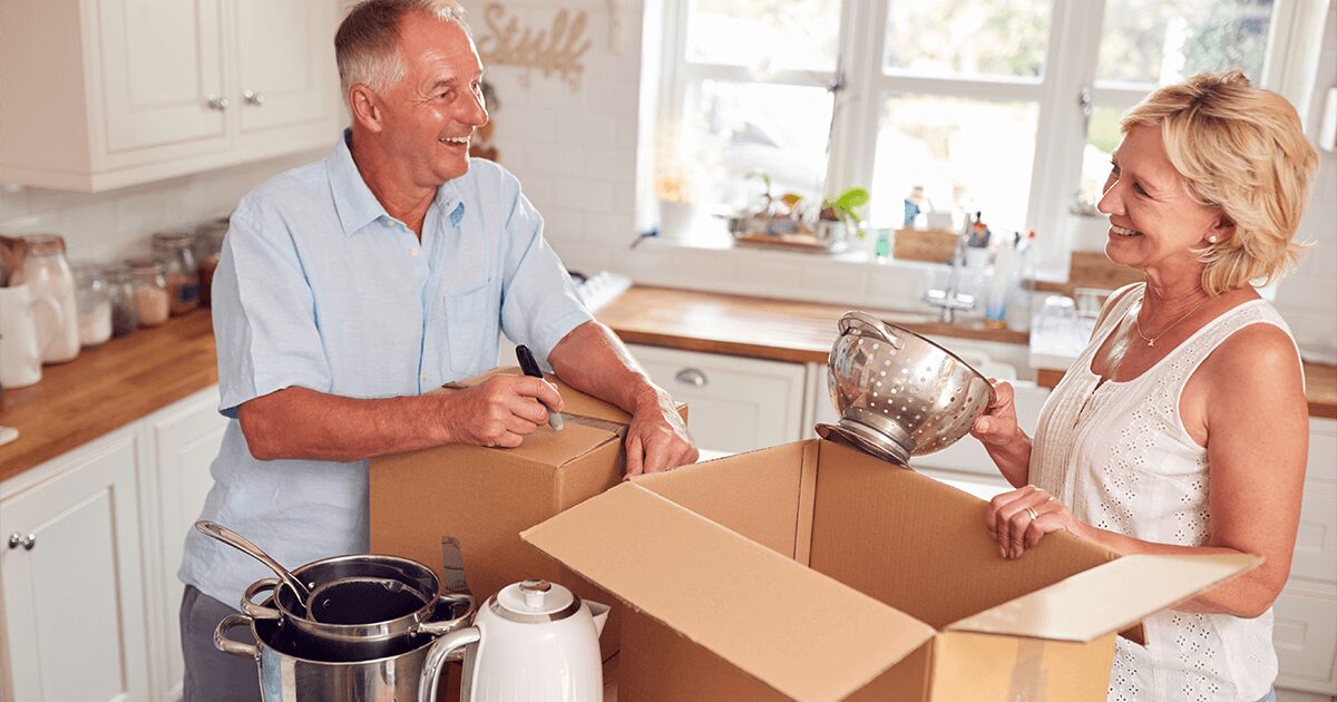 strategies for a stress free move into a newly built home packing image