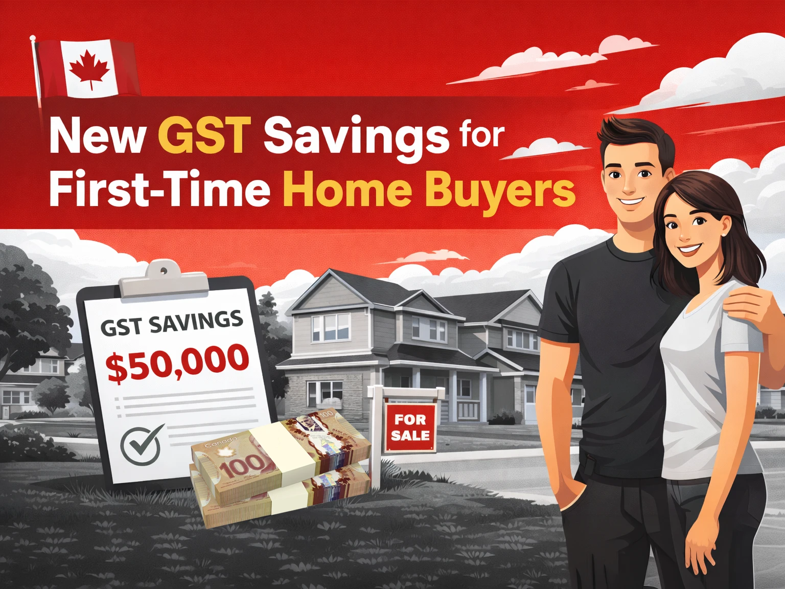 New GST Savings for First-Time Home Buyers